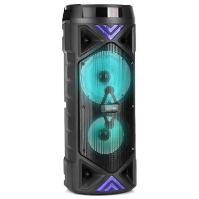 Media-Tech Głośnik FUNBOX KEG PRO MT3182 Karaoke/Bluetooth 5.0+EDR/FM/MP3?MicroSD/USB/Equalizer/AUX/Jack 6.3/Pilot/LED/RMS 50W/P