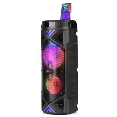 Media-Tech Głośnik FUNBOX KEG PRO MT3182 Karaoke/Bluetooth 5.0+EDR/FM/MP3?MicroSD/USB/Equalizer/AUX/Jack 6.3/Pilot/LED/RMS 50W/P