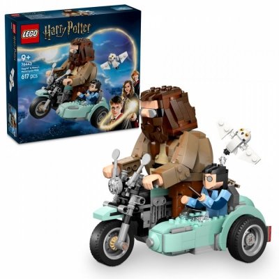 LEGO Klocki Harry Potter 76443 Przejażdżka motocyklowa Hagrida i Harry&#039;ego