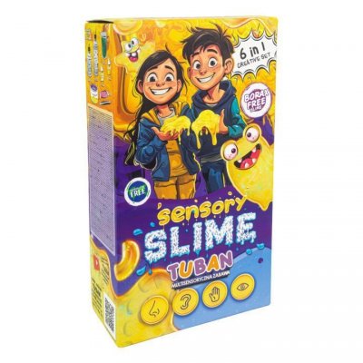 TUBAN Zestaw DIY Sensory Slime 6w1