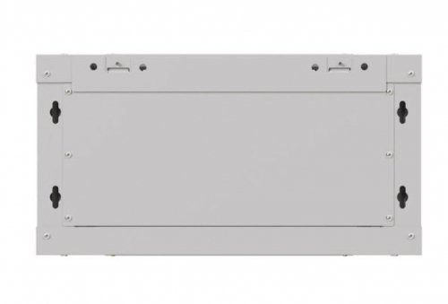 Lanberg Szafa instalacyjna rack wisząca 19" 4U 540x350 szara drzwi przeszklone (flat pack)