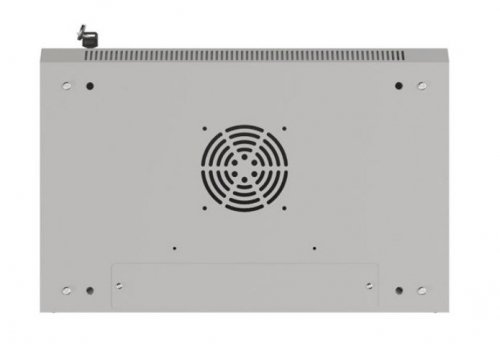 Lanberg Szafa instalacyjna rack wisząca 19&quot; 6U 540x350 szara drzwi przeszklone ( flat pack)