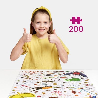 CzuCzu Puzzle Puzzlove Owady 200 elementów