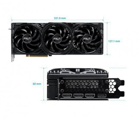 Palit Karta graficzna RTX 5080 GAMING PRO 16GB GDDR7 256bit 3DP/HDMI