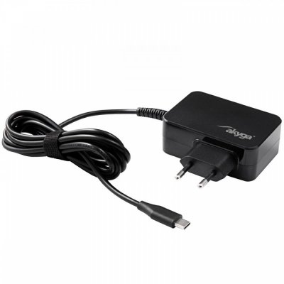 AKYGA Zasilacz USB-C 45W 20V/2.25-3A PD 3.0