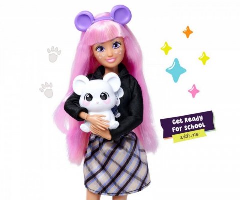 Simba Lalka Kawaii Hi Cora i zwierzątko Kurumi