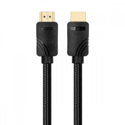 Kabel HDMI v 2.1 premium 5m czarny