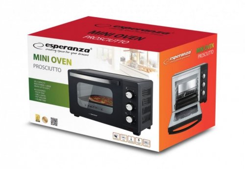 Esperanza Mini piekarnik Prosciutto 20L