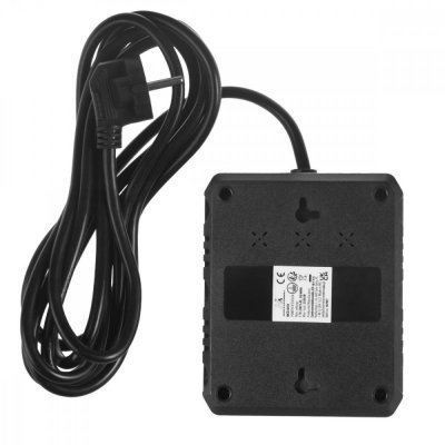 Maclean Listwa zasilająca MCE388 B 2 gniazda, 3xUSB, 110-120V AC 50/60Hz, 2.1A max 2500W, 3m czarna