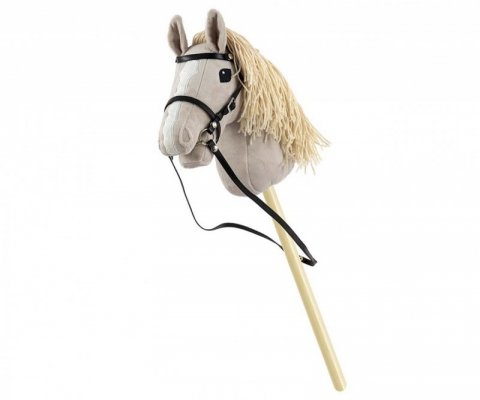 Milly Mally Koń na kiju Hobby Horse Light Grey szary