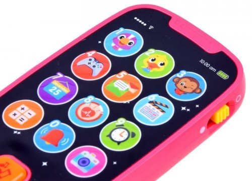 Interaktywny Telefon dla Dziecka Edukacyjna Zabawka Smartfon Hola ZA5670