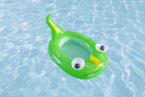 Ponton Zielony Dino 108x65cm Bestway