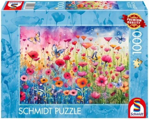 Puzzle PQ 1000 Makowe pole