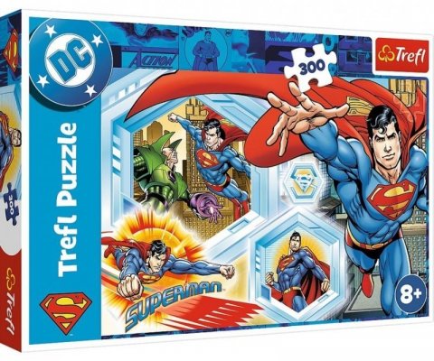 Puzzle 300 Niezniszczalny Superman TREFL