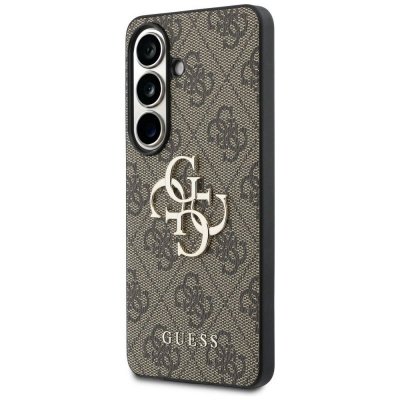 GUESS futerał do SAMSUNG S26 Plus GUHCS26M4GMGBR (4G Big Metal Logo) brązowy