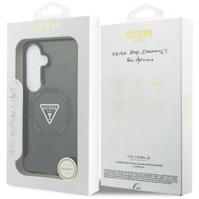 GUESS futerał do SAMSUNG S26 GUHMS26SHGTMLCGK (Magnetic IML Gradient Triangle) czarny