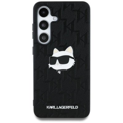 KARL LAGERFELD futerał do SAMSUNG S25 KLHCS25SPGKLCHPK (PU Monogram Choupette Head Pin) czarny