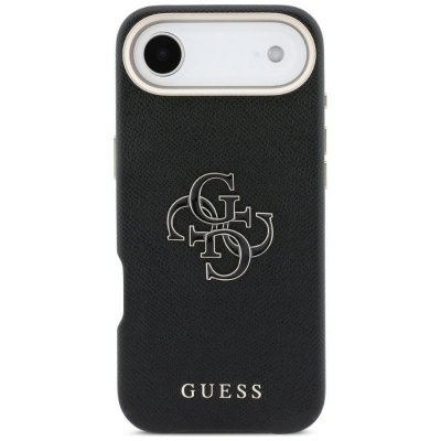 GUESS futerał do IPHONE 17 Air GUHCP17M5PS4RGGK (PU FW Resin Logo) czarny