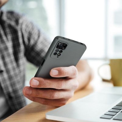 Futerał do Xiaomi Redmi 13C / Poco C65 Metallic szary