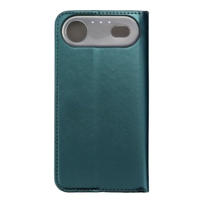 Etui z klapką na iPhone 17 AIR Smart Magneto ciemnozielone