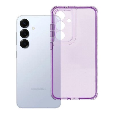 Futerał do Samsung S25 Matrix Clear jasnofioletowy