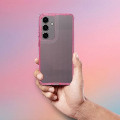 Futerał do Xiaomi Redmi Note 14 5G Matrix Clear pudrowy róż