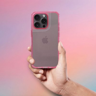 Futerał do iPhone 17 AIR Matrix Clear pudrowy róż