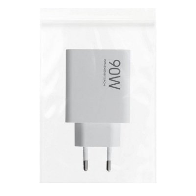 XIAOMI oryginalna ładowarka sieciowa USB A QC3.0 3A 90W MDY-15-EK biała bulk