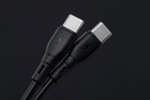 Kabel USB C do USB C Blue Star 3A 60W ECO 2 m PJ73-14-3 czarny