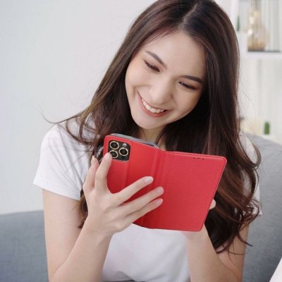 Kabura SMART CASE Book do HONOR 200 Smart czerwony
