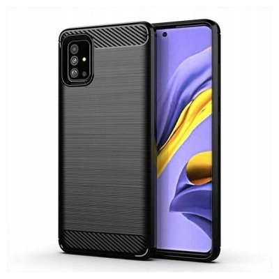 Futerał do Samsung A71 5G Carbon czarny