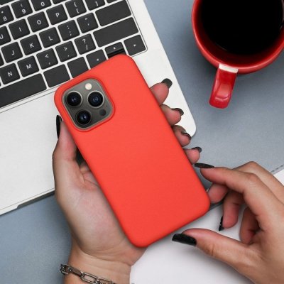 Futerał do Xiaomi Redmi 12C Silicone brzoskwiniowy