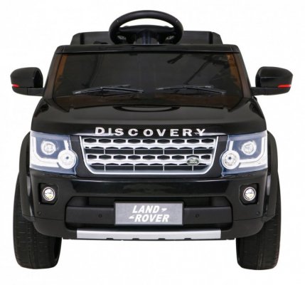 Land Rover Discovery Autko elektryczne dla dzieci Czarny SUV + Pilot