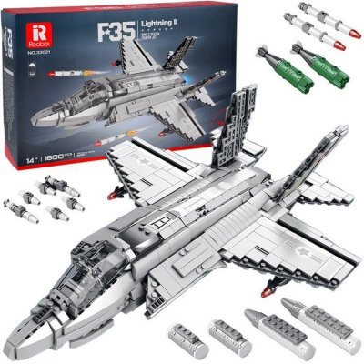 Klocki techniczne amerykański myśliwiec F-35 Lighting II 1600ele ZA5799