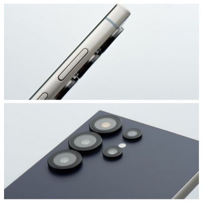 Szkło na aparat BLUE STAR Easy Install do SAMSUNG A16 czarne