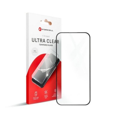 Szkło hartowane do Samsung S22 / S23 Forcell Ultra Clear Glass czarne