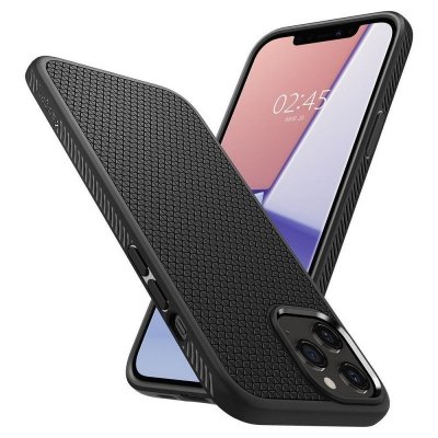 Futerał SPIGEN Liquid Air do IPHONE 12 / 12 PRO matte black