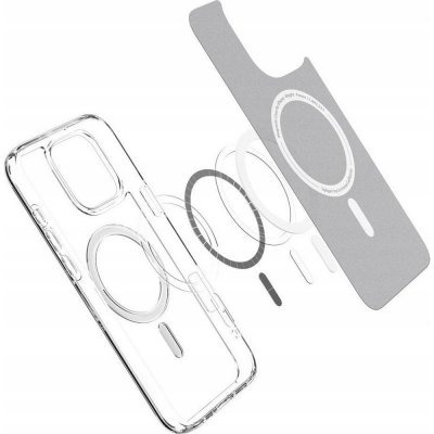 SPIGEN futerał ULTRA HYBRID MAG kompatybilny z MagSafe do IPHONE 16 Pro white