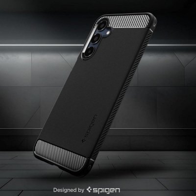 SPIGEN futerał RUGGED ARMOR do SAMSUNG A16 4G / 5G matte black