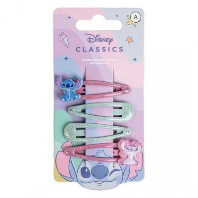 Spinki do włosów Stitch 4szt