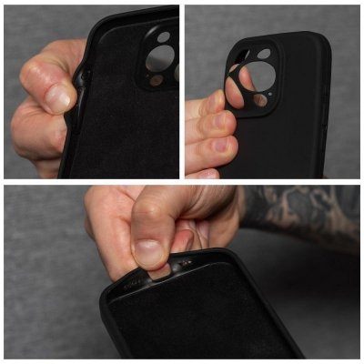 Futerał do iPhone 13 Silicone 2mm czarny