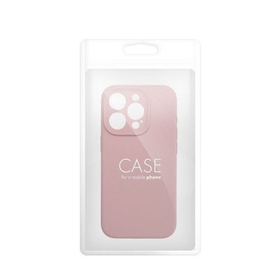 Futerał do iPhone 13 Silicone 2mm pudrowy różowy