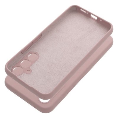 Futerał do Samsung A54 5G Silicone 2mm pudrowy róż