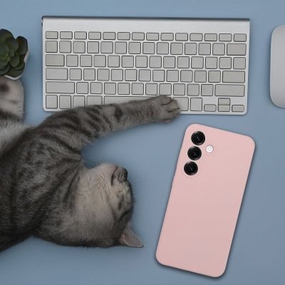 Futerał do Xiaomi Redmi Note 15 PRO 5G Silicone 2mm pudrowy róż