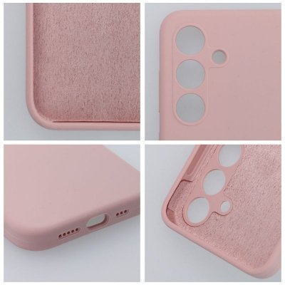 Futerał do Samsung S26 Silicone 2mm zgodny z MagSafe pudrowy róż