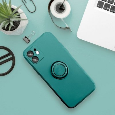Futerał do Samsung A27 5G Silicone Ring zielony