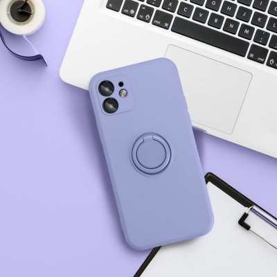 Futerał do Samsung A27 5G Silicone Ring fioletowy