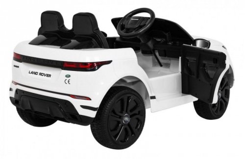 Range Rover Evoque na akumulator dla dzieci Biały SUV + Pilot
