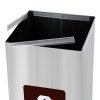 Kosz do segregacji odpadów EKO SQUARE PRESTIGE 60L bio
