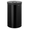 Kosz na bieliznę 60L Matt Black / Dark Grey Plastic Lid